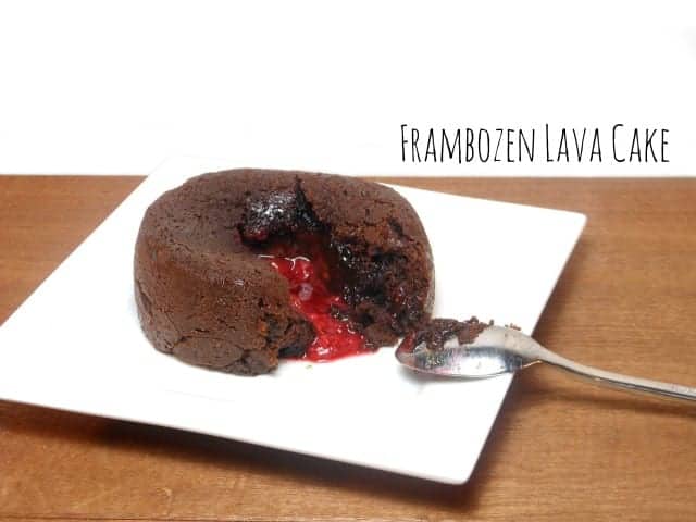 Frambozen Lava Cake