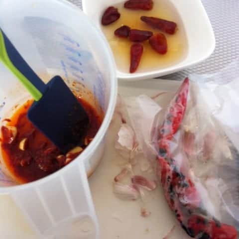 zelf harissa maken