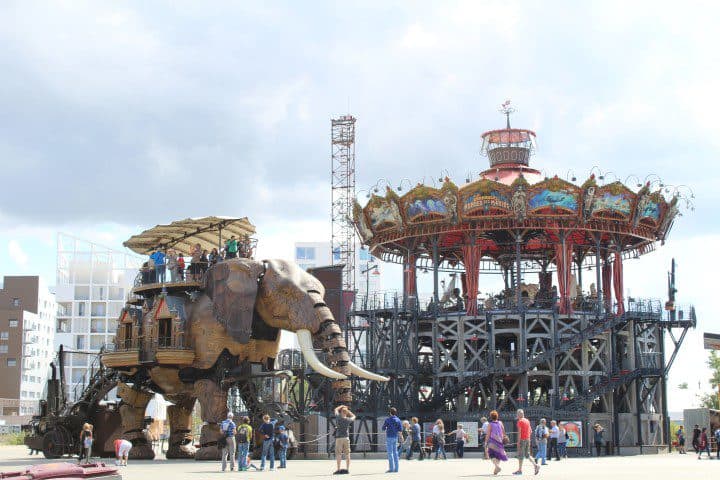 Grand Éléphant ride - the Machines de l’île