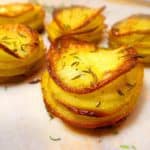 Mini pommes Anna: de allerlekkerste manier om aardappels te eten! :D