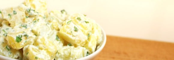 Aardappelsalade met Griekse yoghurt