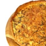 Quiche met broccolistronk