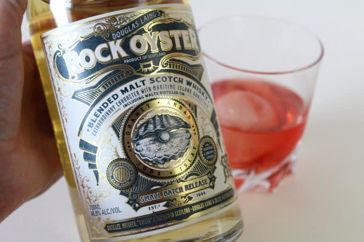 Rock Oyster Blended Malt Scotch Whisky - Bloody nail cocktail