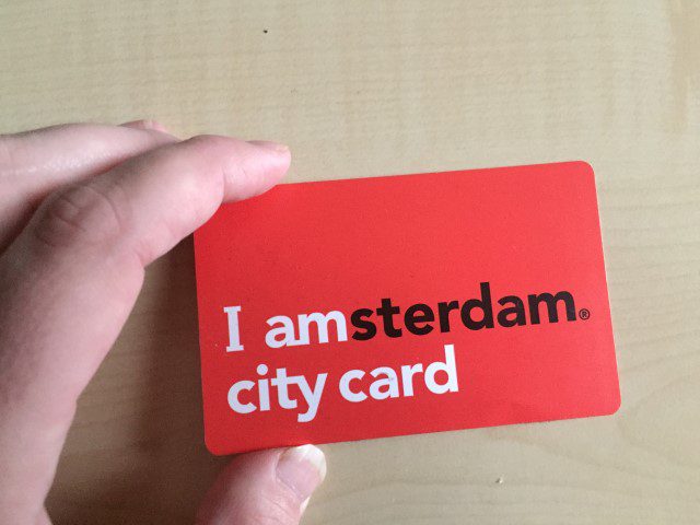 Toerist in eigen Land: Amsterdam - I amsterdam City Card