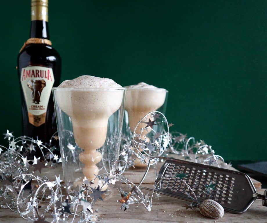 Kerst cocktails - Amarula eggnog