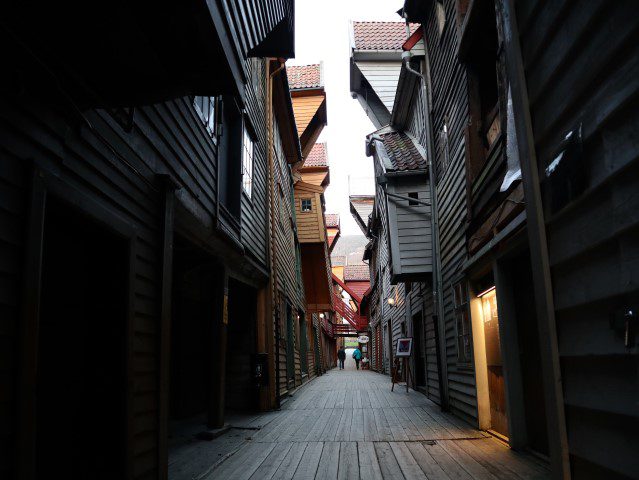 Wat te doen in Bergen Noorwegen - Bryggen