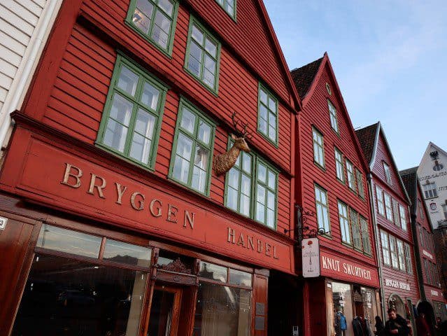 Wat te doen in Bergen Noorwegen - Bryggen