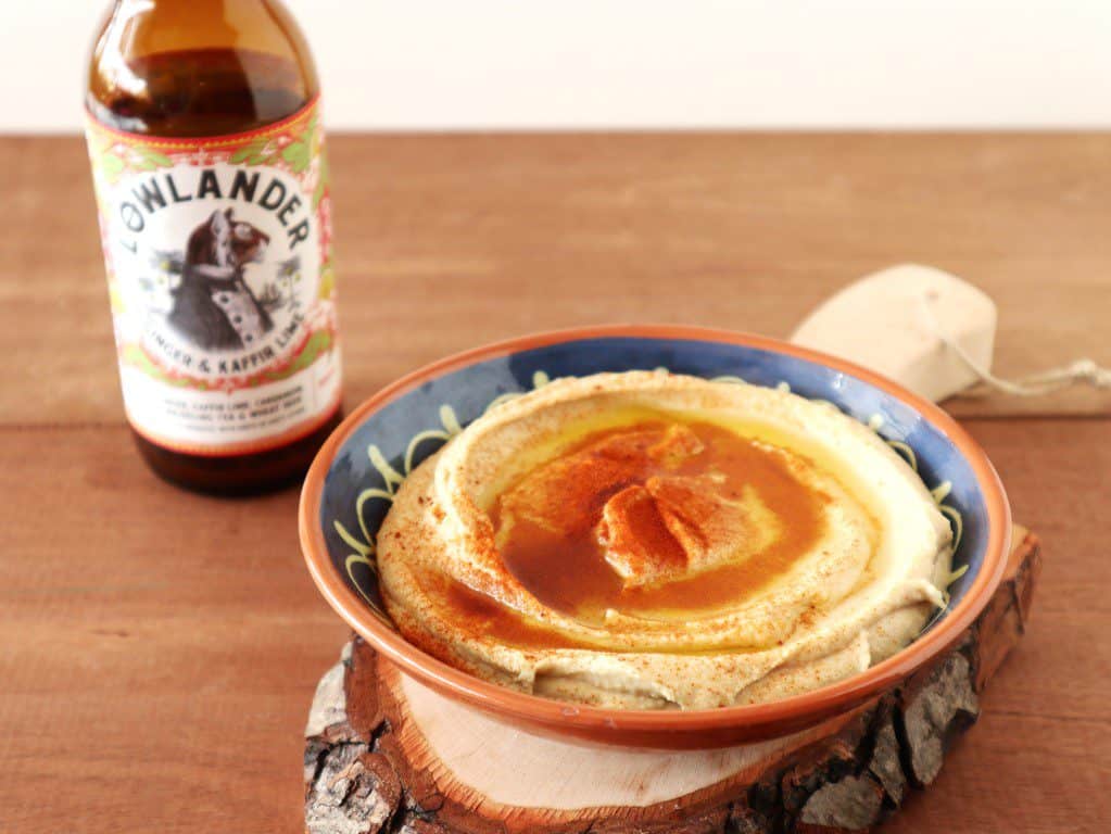 Bier hummus