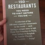 150 Restaurants you need to visit before you die