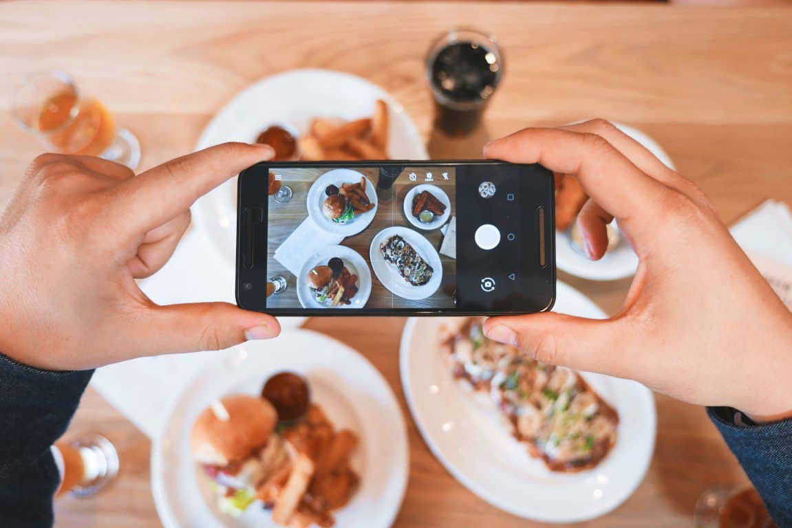 Foodfoto's maken met je mobiel voor op Instagram