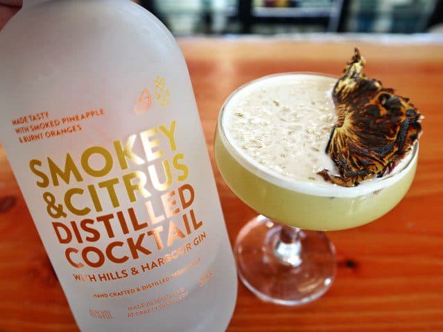 Op bezoek bij Crafty Distillery - Smokey Citrus Distilled cocktail