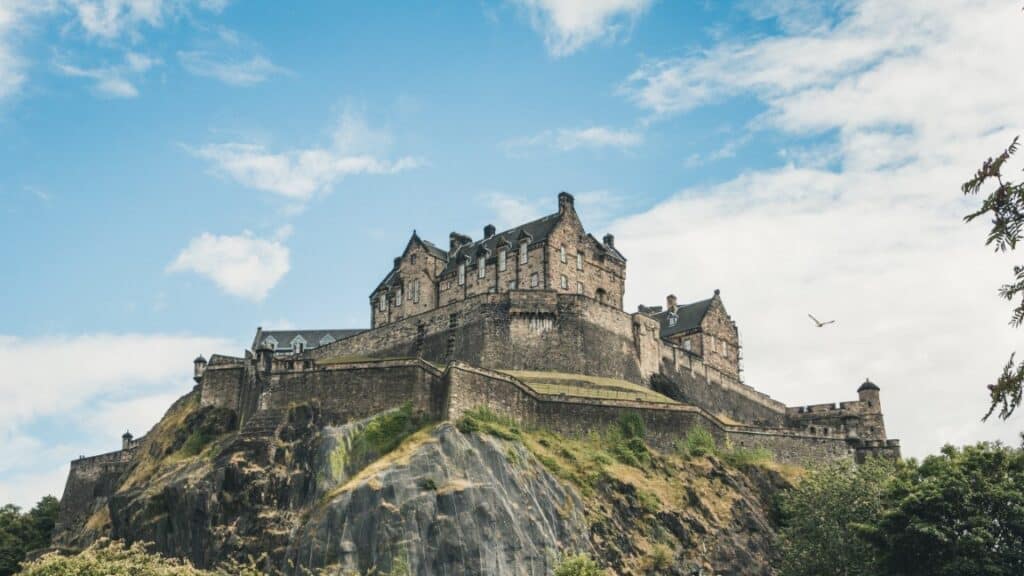 Edinburgh Castle view 