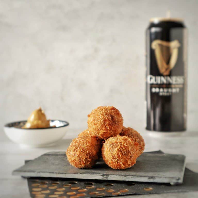 Ierse Guinness rundvleesbitterballen