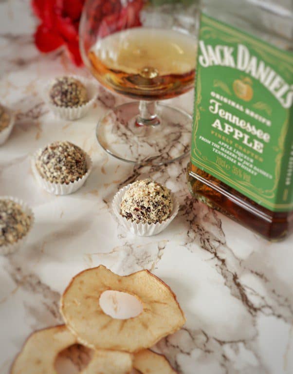 Chocolade truffels met Jack Daniel's Tennessee Apple