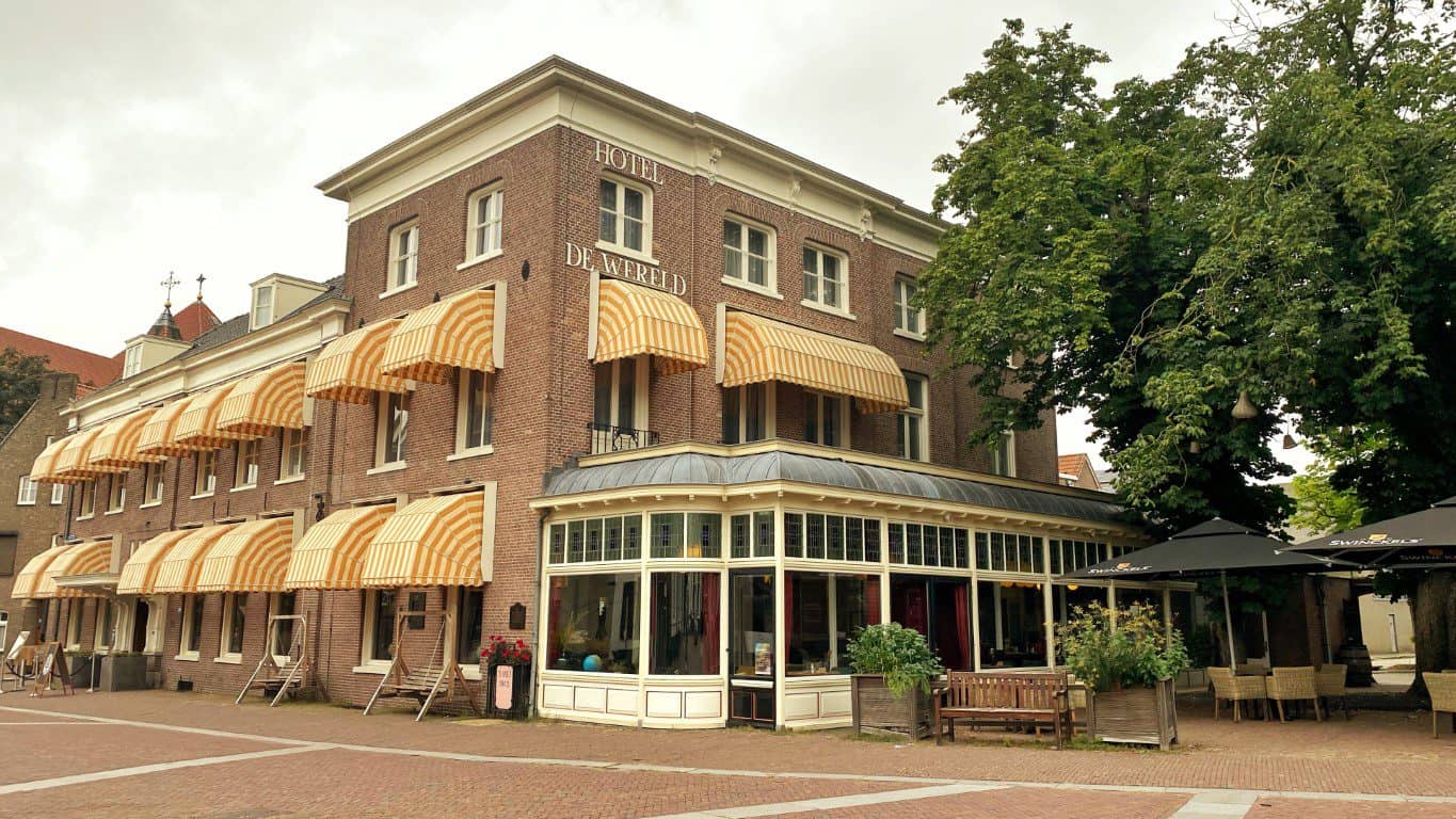 Hotel de Wereld en restaurant LEV.@De Wereld in Wageningen