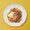 Peer van de bbq met saffraan siroop en ricotta