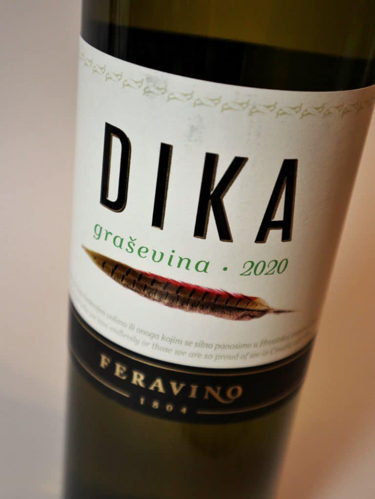 Feravino Dika Graševina - Wijn uit Kroatië - inclusief wijn-spijs tips!
