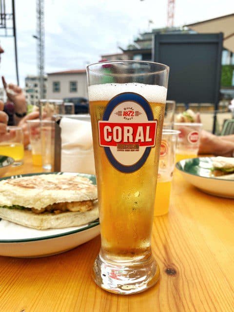 Coral bier Madeira