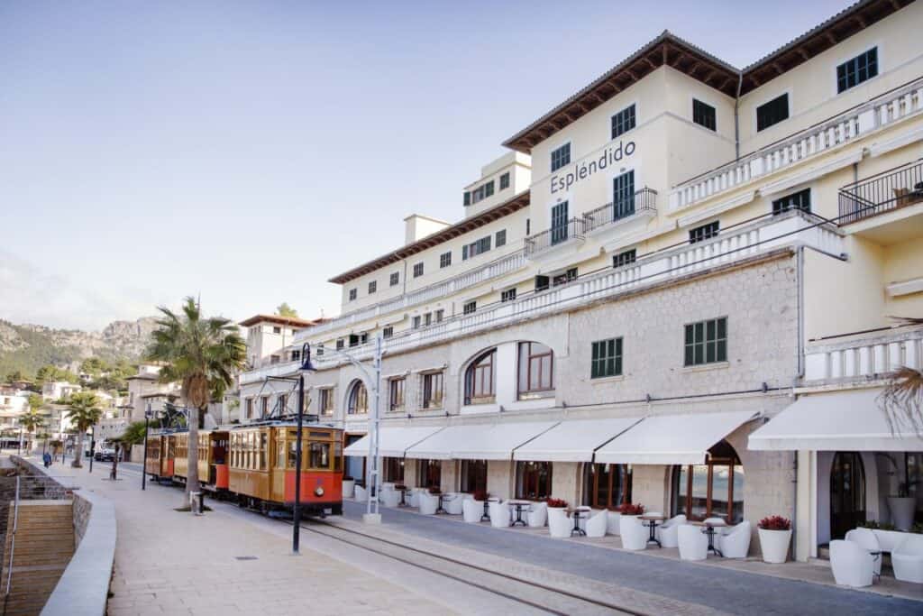 Hotel met droomuitzicht in Port de Sóller, Mallorca - Hotel Esplendido