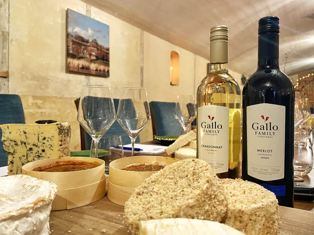 De allerlekkerste kaas en Gallo Family Vineyards wijn combinaties in het Kaasfort