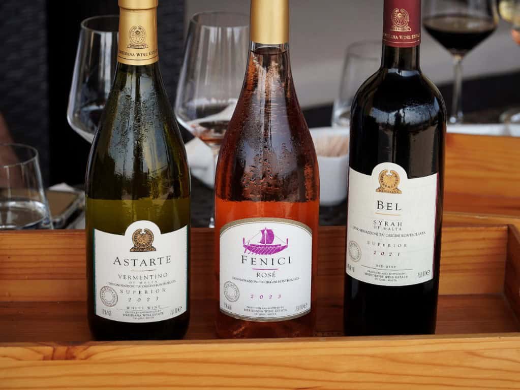 De wijnen van Meridiana Wine Estate - Astarte, fenici rosé en Bel 